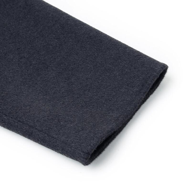 TUHUANG Women's Elegant Cashmere Blend Coat