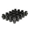 20x Prezoane Negre M14X1.5 Potrivite Pentru Jante Land Range Rover Sport HSE LR3 LR4 LR2