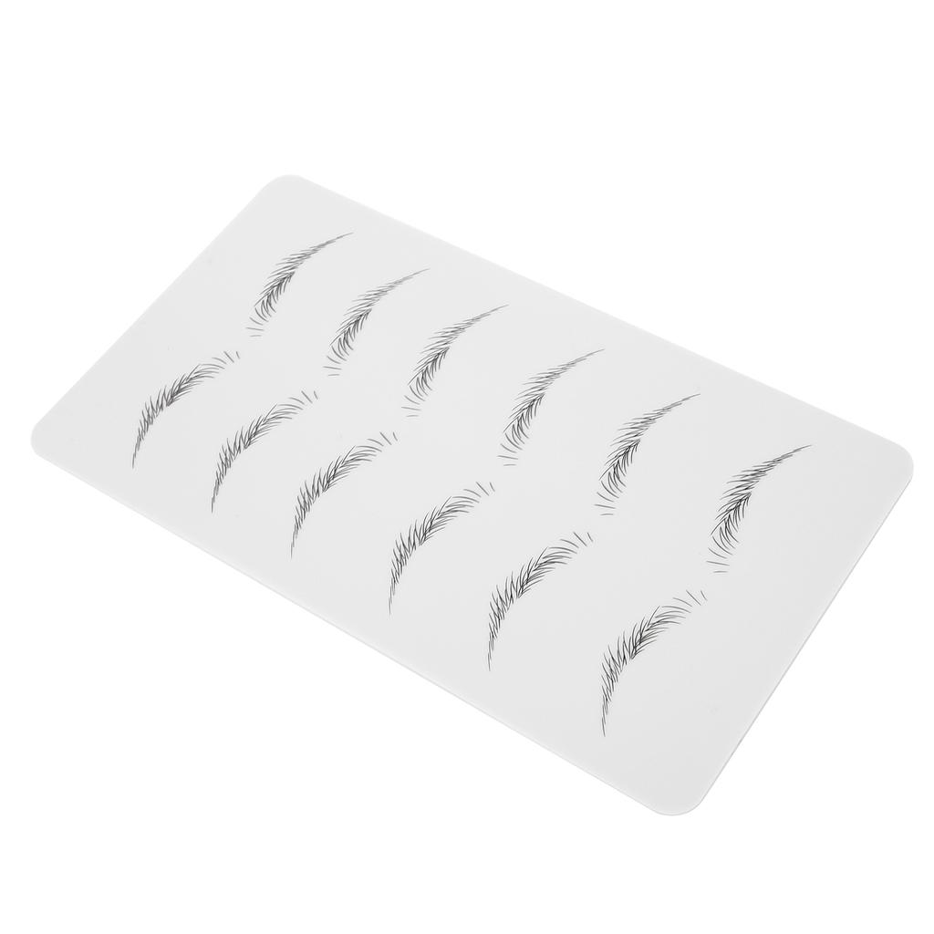 Professional Eyebrow Tattoo Line Practice Skin Beginner Silicone Microblading Practice Skin
