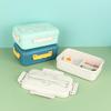 Wheat Straw Compartmented Insulated Lunch Box