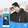 Bluetooth-сумісна шапка-біні 5.2 зі світлом, USB-перезаряджувана, з музичним плеєром, регульованим світлодіодним світлом, розумними навушниками, подарунки на Різдво