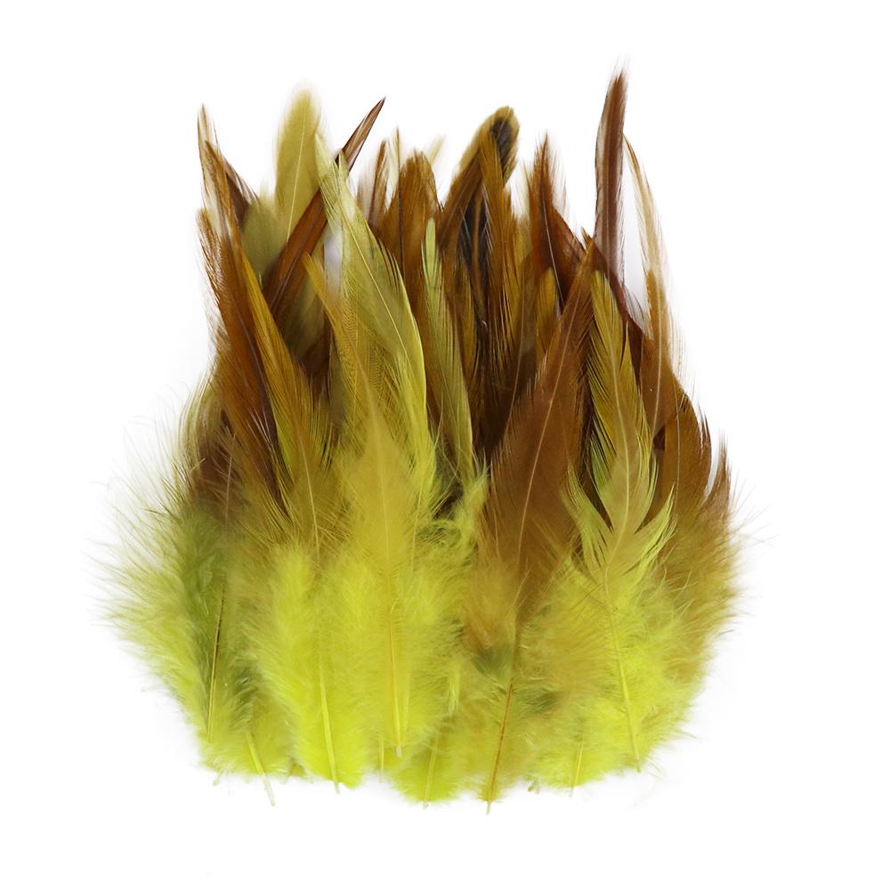 50/100pcs Natural Pheasant Chicken Feathers 10-15cm Colored Cock Plume for Handicrafts and Needlework Dream Catcher Accessories