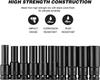 Impact Socket Set Impact Deep Socket 10mm 12mm 13mm 14mm 15mm 17mm 19mm 21mm 22mm 24mm Set of 10 with Case Surface Contact Type 1/2 (12.7)