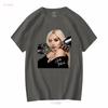 Ava Max HOUSE OF SOLO Signature T Shirt All Size long or short sleeves vintage Washed designer clothes graphic fashion Soft