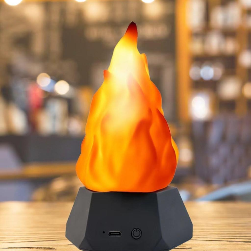 LED Simulated Flame Light, Outdoor Camping and Courtyard Landscape Decoration Light, Christmas Eve Ambiance Night Light