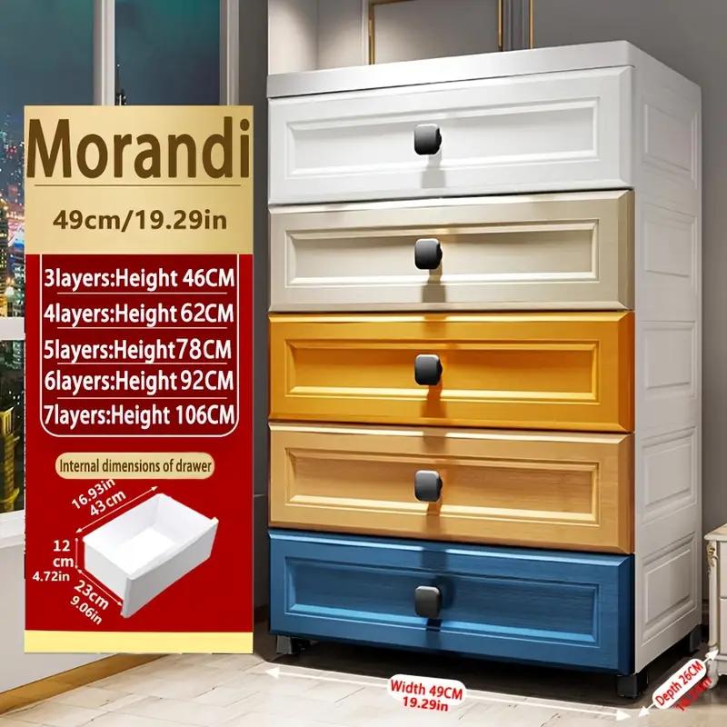 Drawers Chests with Wheels Storage Organizer End Table Side Table Night Stand for Bedroom Hallway Living Room Kids Room