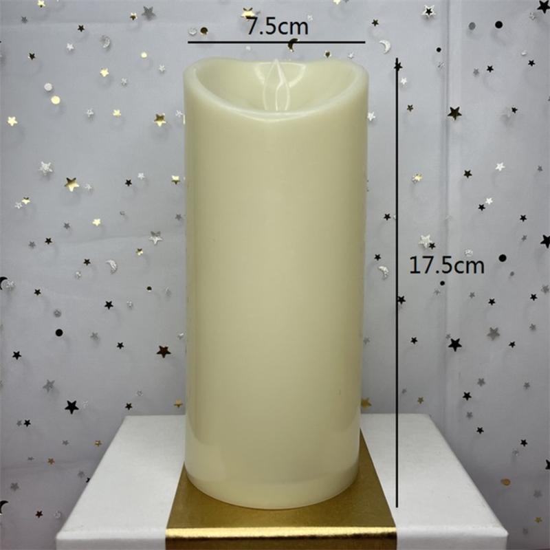 

Свеча беспламенная мерцающая чайная свеча на батарейках электронная свеча желаний светодиодная для Хэллоуина украшения дома