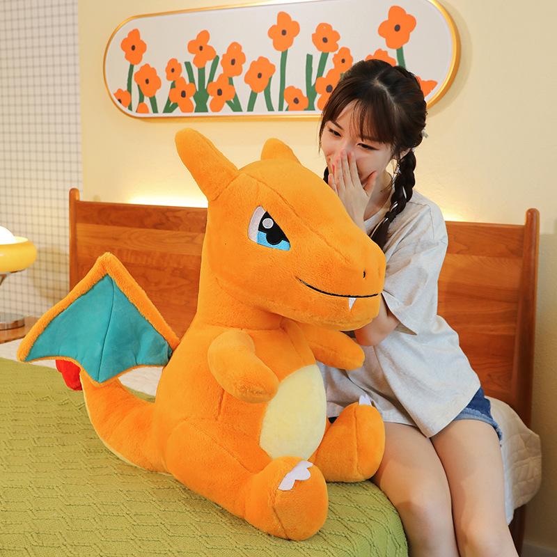 Exquisite Fire-breathing Dragon Plush Toy Doll Living Room Ornament Children's Birthday Gift Doll