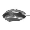 USB Maus M3 Hintergrundbeleuchtungsmodus Kabelgebundene Maus Ergonomisches Design Computermaus für Macbook Laptop PCSchwarz