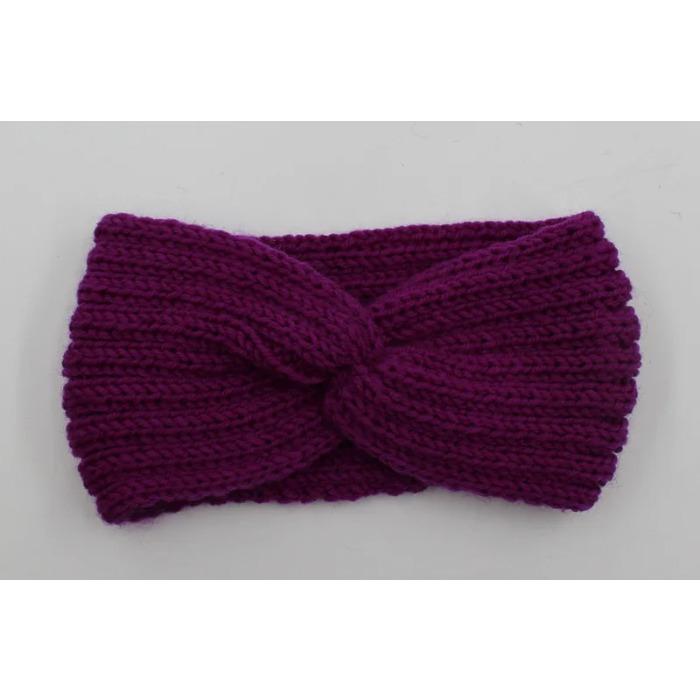 Winter Warmer Ear Knitted Headband Turban For Lady Women Elastic Wool Hairband Wide Stretch Headwear Headwrap Hair Accessories