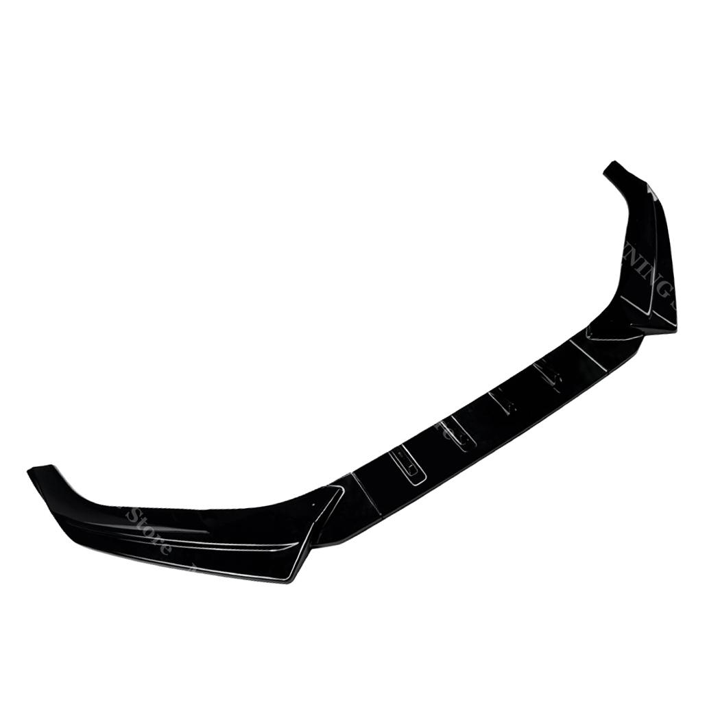 For Volkswagen Scirocco MK3.5 R 2015 2016 2017 Facelift Front Bumper Lip Splitter Spoiler Lower Diffuser Guard Body Kit Tuning Gloss Black
