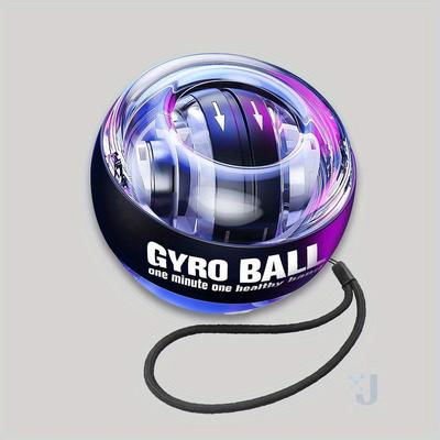 Gyro Ball for Strengthen Arms Fingers Wrist Bone Wrist Trainer Ball Auto-Start Wrist Strengthener Gyroscopic Forearm Exerciser