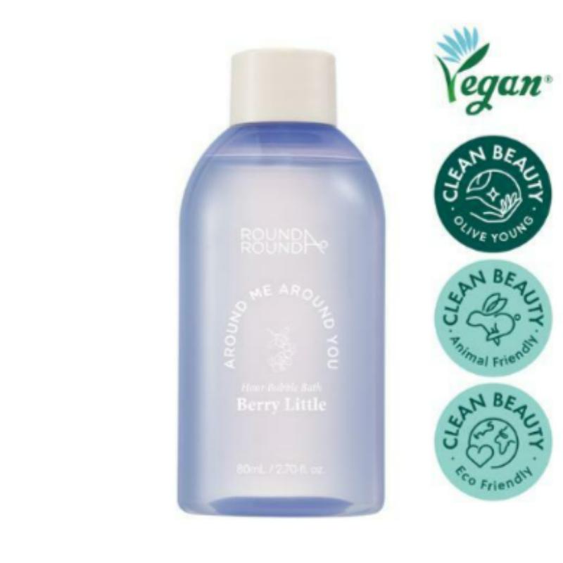 Round Around Our Bubble Bath 80ml 7am Berry Little