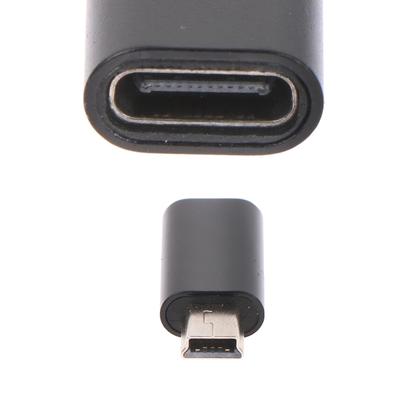 Mini 5 Pin Usb Adapter B Male To Usb Type C Female Data Data Transfer Connector For Gopro Mp3 Digital Camera Gps