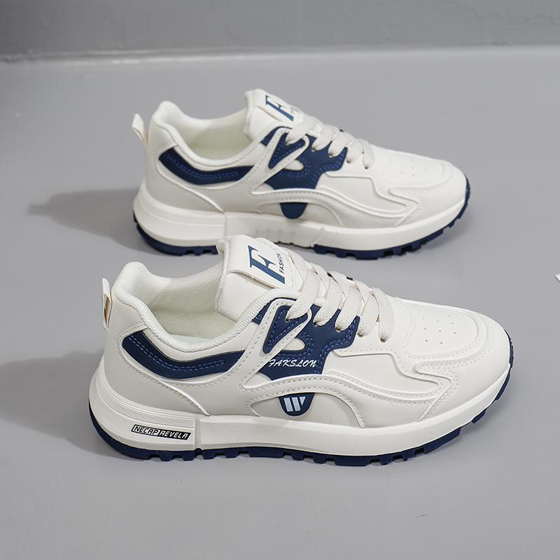 Spring New Breathable Women's Shoes Students Platform Ladies Sneakers Mesh Fashion Lady Flats for Outdoor Sports Shoes