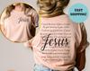 I Speak The Name Of Jesus Shirt, Christian Apparel, Bible Verse Tee