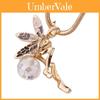 Floral Angel Wing Necklace Alloy Fashion Jewelry Stylish Accessory Gift For Her Birthday Wedding