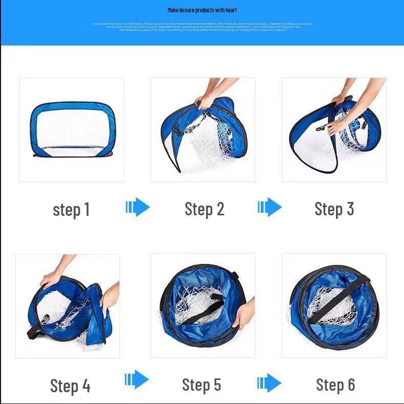 Portable Foldable 2-in-1 Soccer & Tennis Goal for Kids - Multifunctional Training Toy