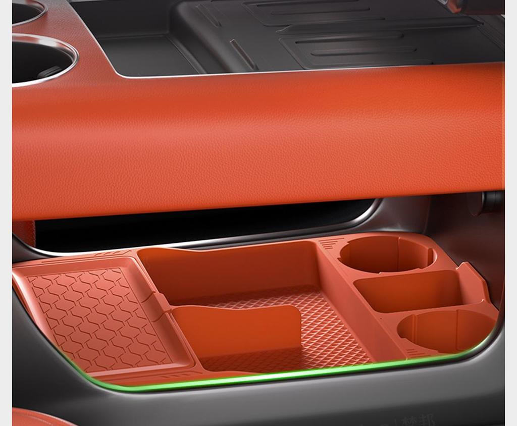 Compatible Silicone Storage Box for Li Auto L6 L7 Center Console - Interior Accessories & Decoration.