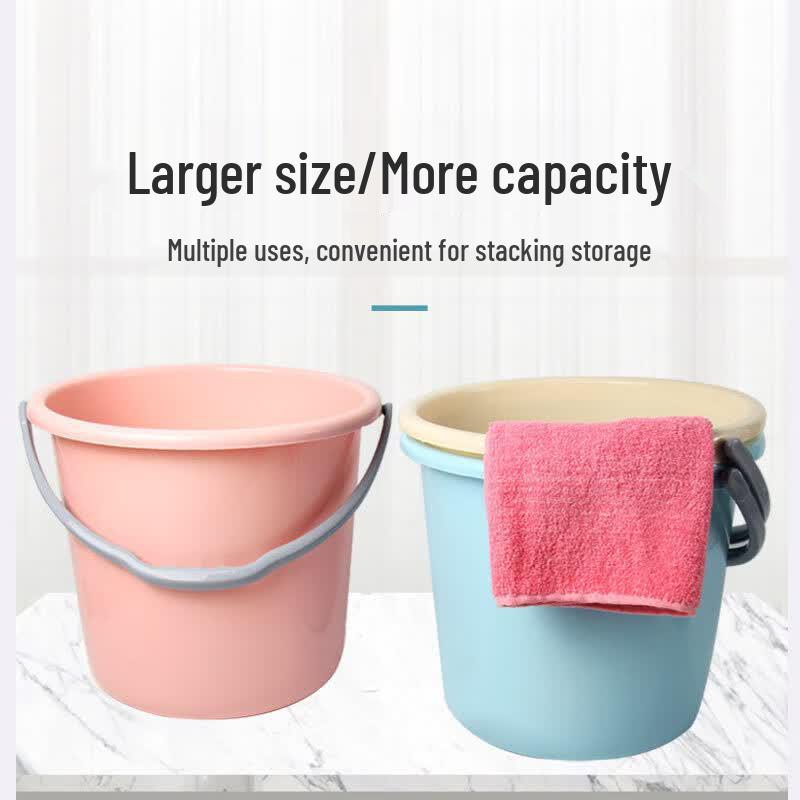 USAN HOME 20L Large Thickened Plastic Bucket