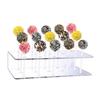 Acrylic Lollipop Rack 15 Hole Transparent Candy Rack Display Lollipop Display Rack for Wedding Birthday Party