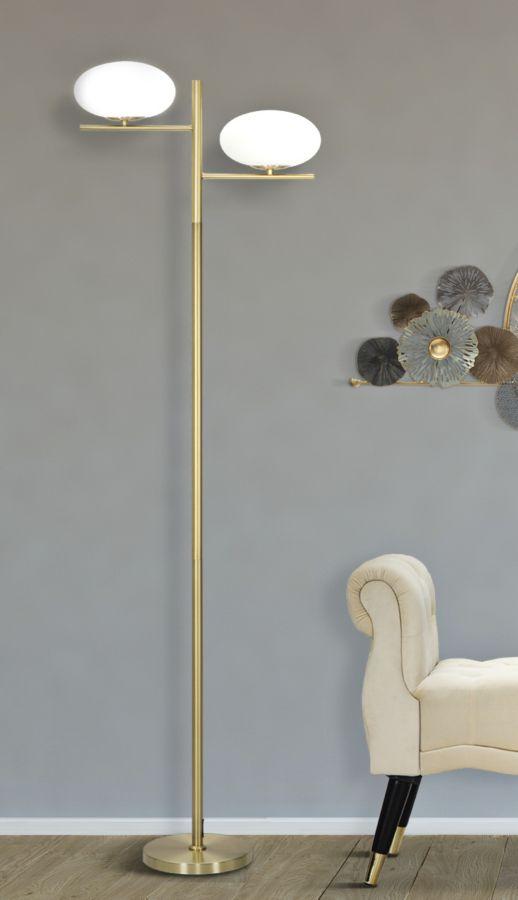 Floor Lamp Oval Glamy Cm 51X24X180