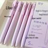 Student Neutral Black Pen: High-Quality 0.5mm Brush Tip with Soft Silicone Cover