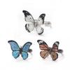Vintage Realistic Butterfly Ring Shiny Opening Ring Creative Dreamlike Butterfly Ring  Women Men