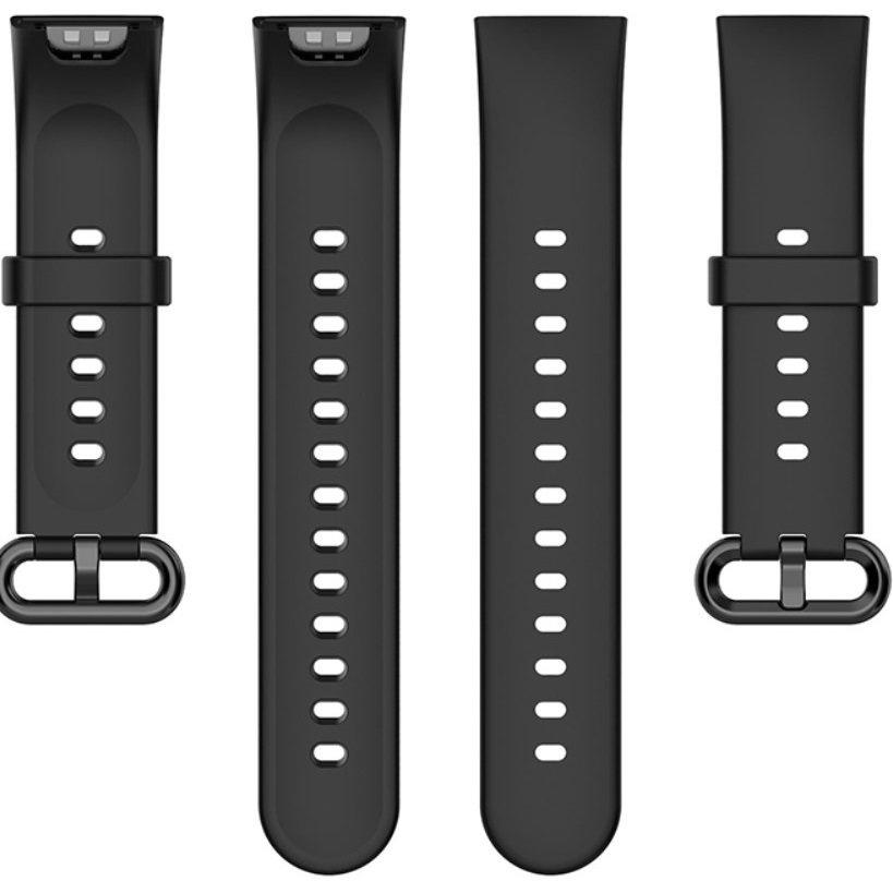 Silicone Strap for Xiaomi Redmi Watch 2 Lite, Black