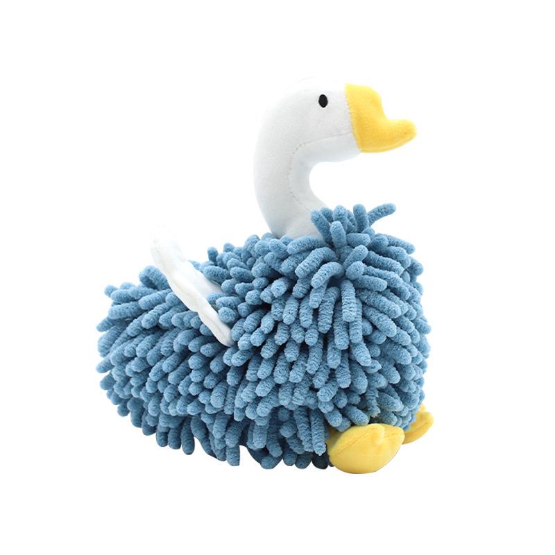 Cartoon Animal Shenier Hand Towel 2-in-1, Children and Adults Thick and Cute Hanging Hand Towel