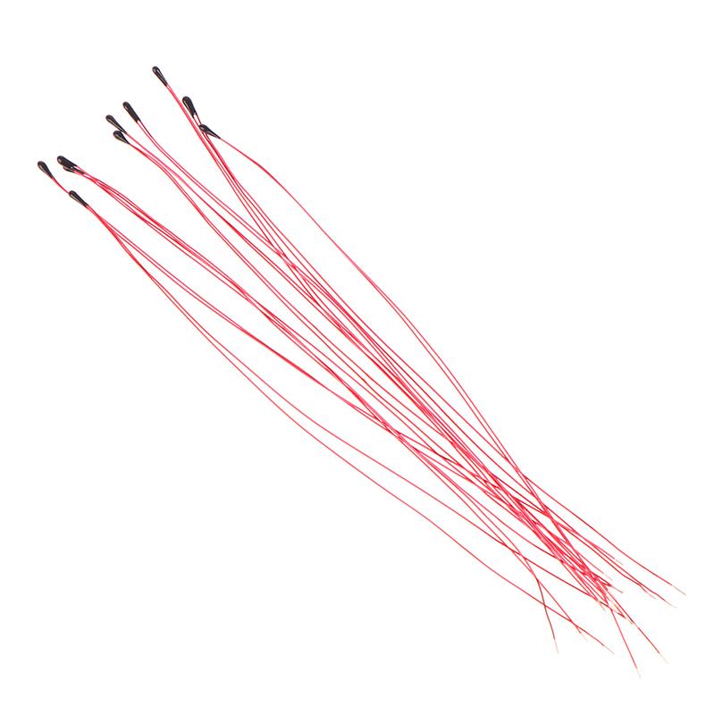 10Pcs Ntc Thermistor Thermal Resistor Mf52B 10K 100K Probe Wire B3470 B3380 1%