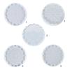 Mandala Diy Homemade Mold Coaster Crystal Dripping for Creative Silicone Mold Crystal Drip Placemat Mold for Diy Craft
