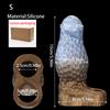 Penis Ring Male Realistic Penis Sleeve Extender Cock Sleeve Dick Enlargement Delay Ejaculation Cock Ring Reusable Condom Sex Toy