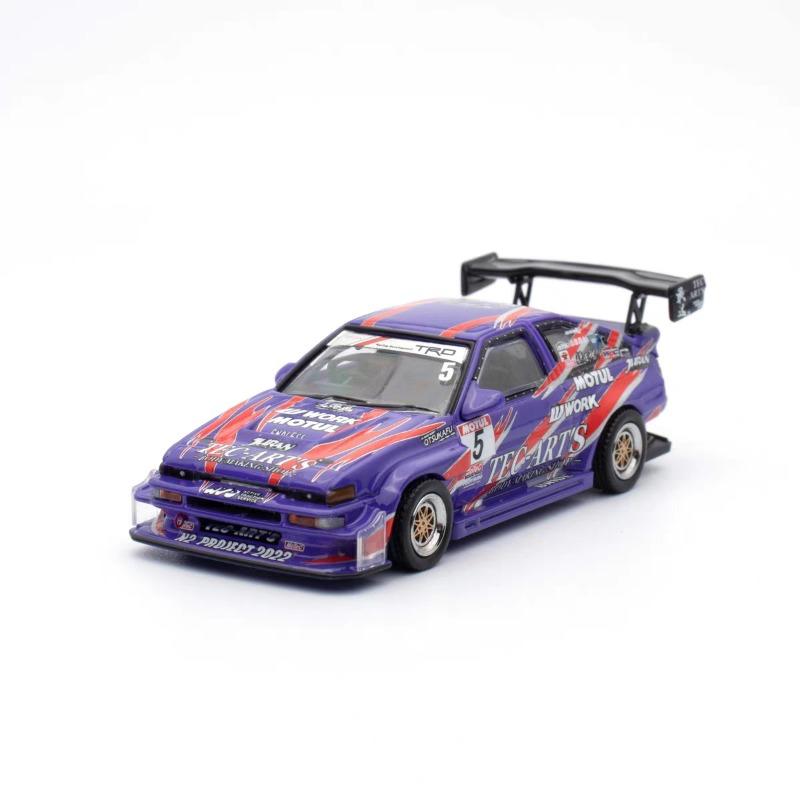 

INNO1:64 TOYOTA TRUENO AE86 N2 PROJECT Alloy Car Model Gift for Boys, Collection Enthusiasts Desktop Ornament