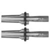 2PCS Heavy Duty Plug Wedges 14mm Stone Splitter High Speed Steel Rock Stone Splitter Splitting Tool