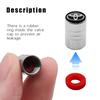 4Pcs/Set Metal Car Wheel Tire Air Valve Core Caps Auto Accessories For Toyota Corolla Chr rav4 prius Yaris Hilux auris avensis