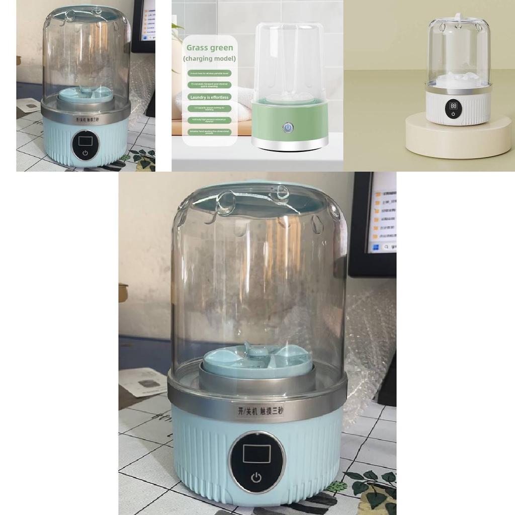 Usb Rechargeable Mini Washing Machine With Timer For Socks And Innerwear