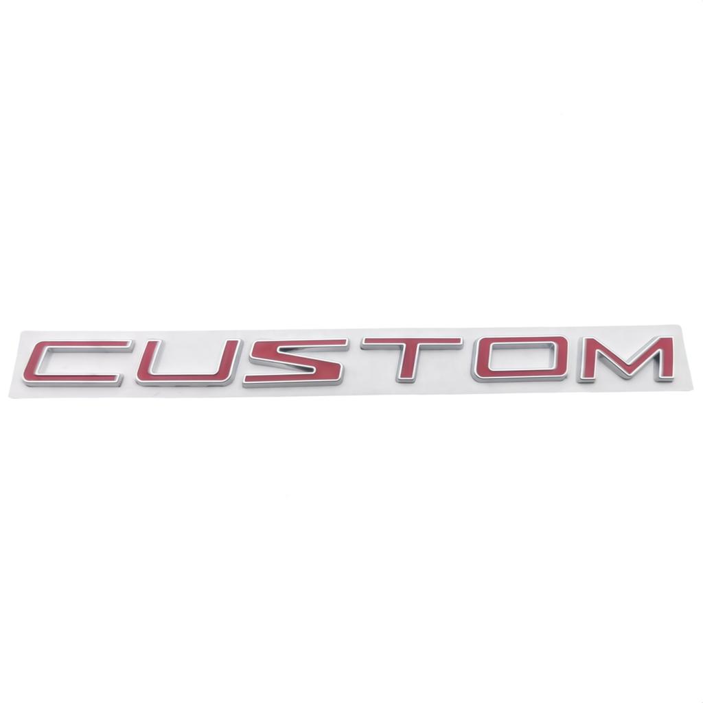 1Pc 3D Metal Letters Logo Car Rear Trunk Emblem Badge Sticker Decal for Car Styling Decoration Accessories
