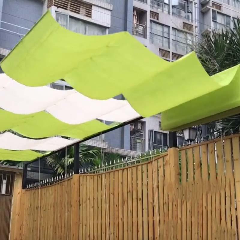 Manual Retractable Awning for School & Kindergarten Playgrounds Manual per sq. meter, excluding installation