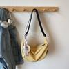Nylon Messenger Bag For Women With Zipper Closure And Inner Pocket For Daily Use