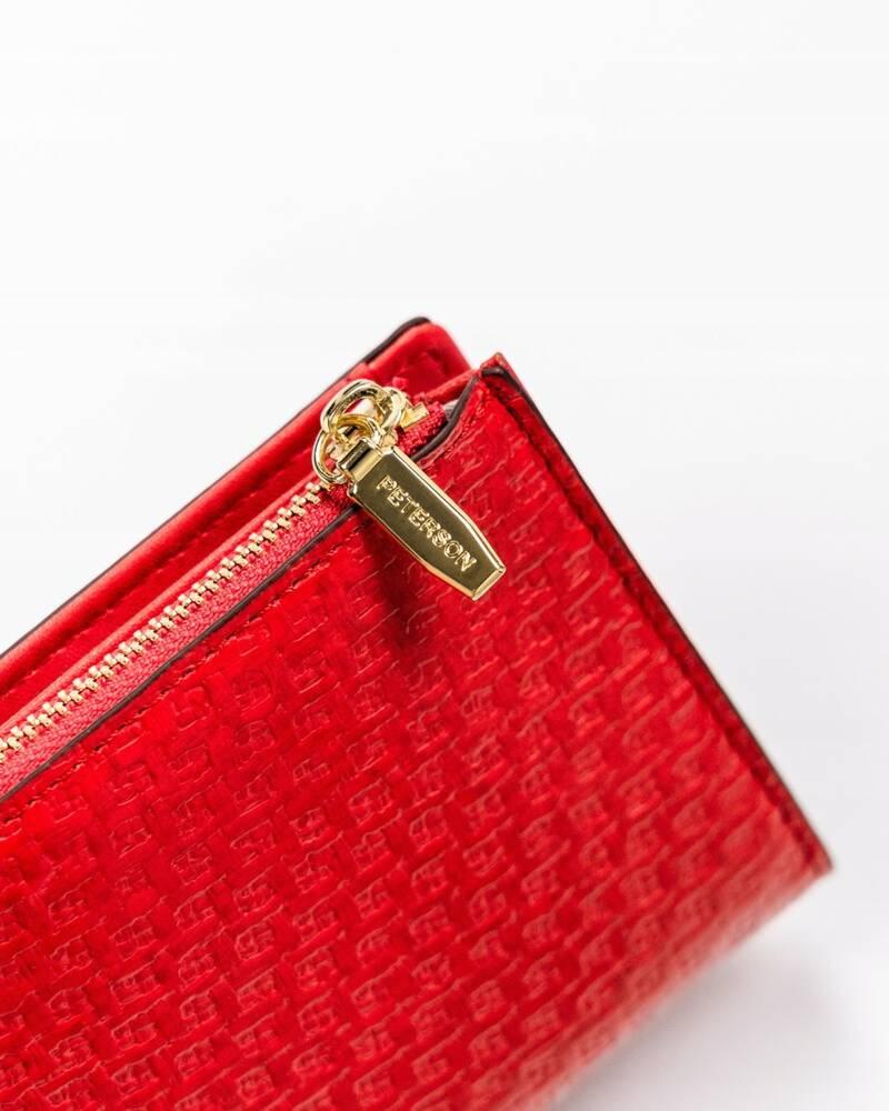 Small women's wallet made of eco-leather - Peterson