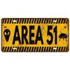 Caution License Plates  Metal Tin Signs for Wall Art Decoration Vintage Tags Metal Automotive Signs For Cafe Bar Club Garage Pub