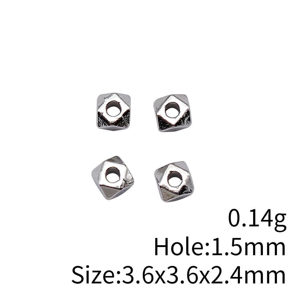 New Year's Day Jewelry Findings Small Torus Spacer Beads Accessories Parts Backpack Accessories