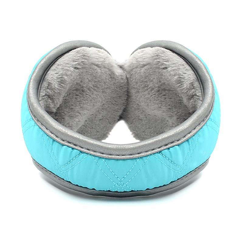 Foldable Waterproof Velvet Earmuffs: Warm & Thick, Unisex, Cold-Proof for Women