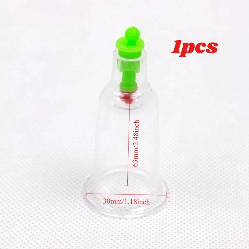 Vacuum Cupping with Pumping Gun Suction Cups Back Massage Body Cup Detox Anti Cellulite Therapy Cans Healthy Care Jars