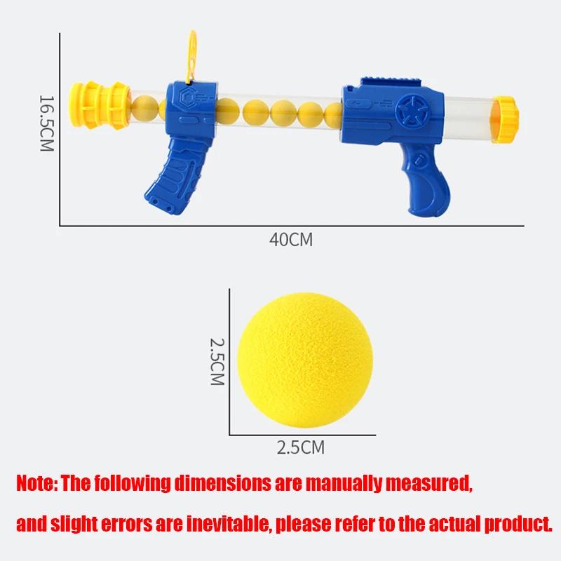 Non-Toxic Shooting Duck Toys Air-Powered Gun Soft Bullet Ball Scoring Battle Games Funny Gun Toy Parent-Child Interactive Toy Kids Gifts