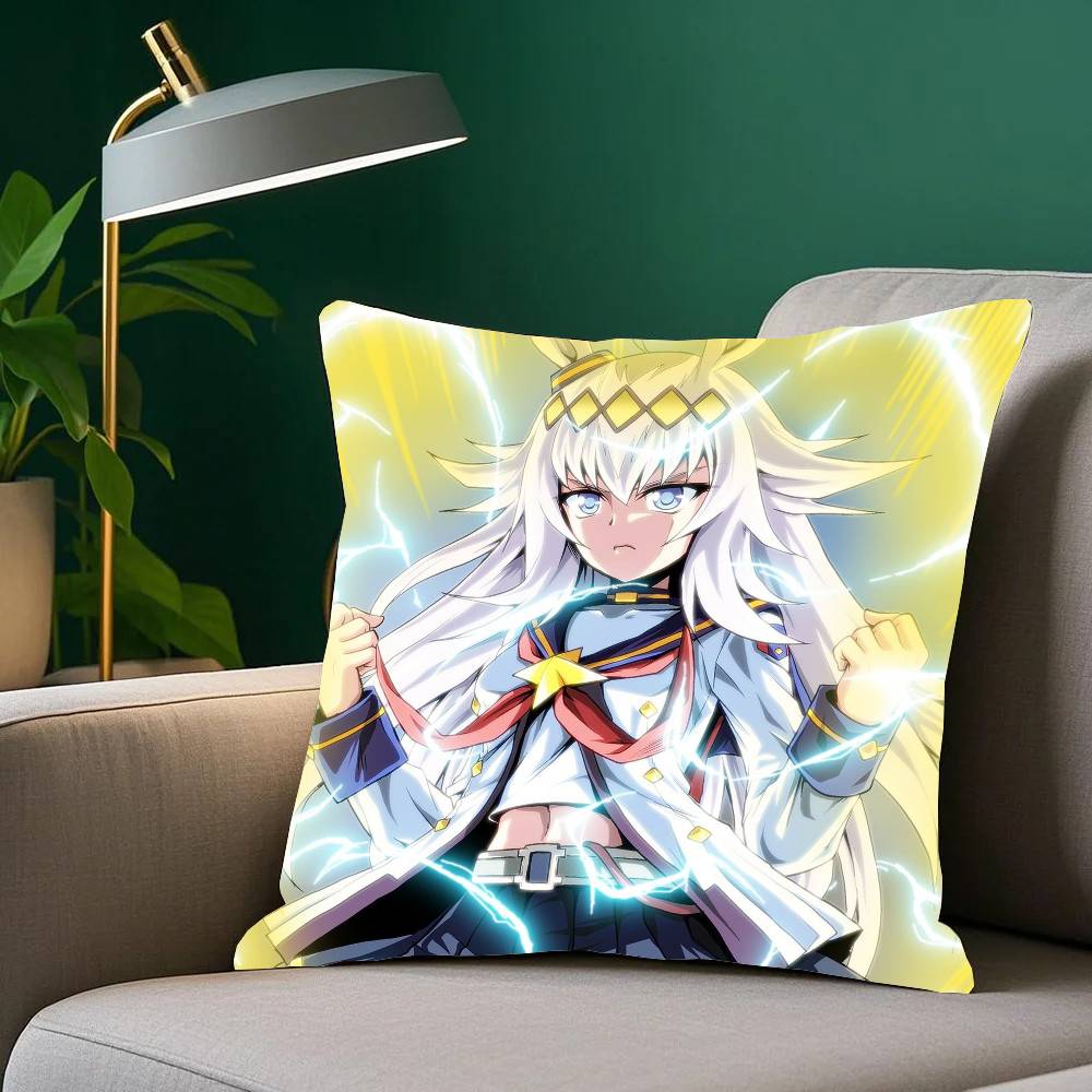 Cartoon Anime O-Oguri Cap Pillow Case Home Decor Throw For Sofa Bed Car Room Decor Gift Idea