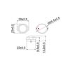 23/24mm Mini Tweeter 16-Core 8 Ohm 12W Subwoofer Speaker Crossover