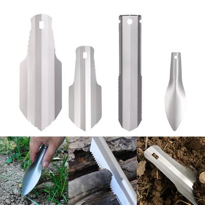 Tragbare Titan-Rucksack-Schaufel Gartenschaufel Kleiner Topf Multitool für Wander- Camping- und Überlebensrucksäcke