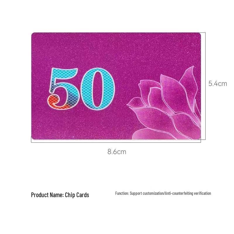 Waterproof Double-Sided Mahjong Room Tokens – Wear-Resistant Thickened Chips/Vouchers